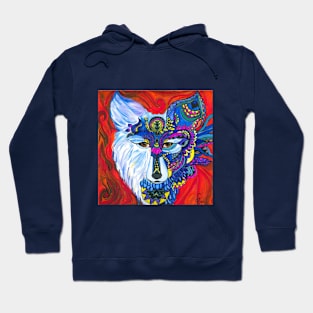 A friendly wolf Hoodie